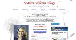 Desktop Screenshot of encinoallergy.com